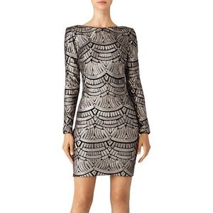 Dress The Population Sequin Lola Sheath | Size S